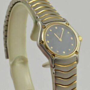 Ebel Sport Watch - Vintage - Two toned Classique 23mm Gold Quartz EUC